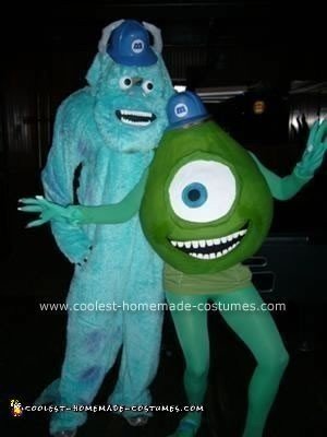 Homemade Monsters Inc. Costume