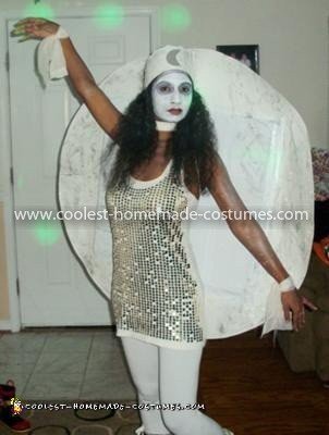 Homemade Moon Queen Costume