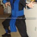 Homemade Mortal Kombat Sub Zero Costume