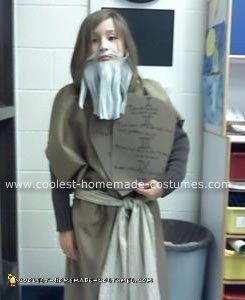 Homemade Moses Costume