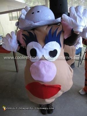 Homemade Mr. and Mrs. Potato Head Costumes