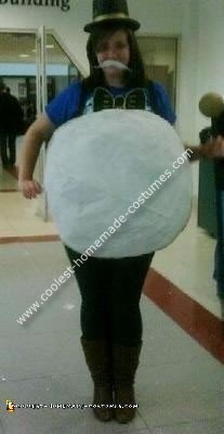 Homemade Mr. Snowball Costume