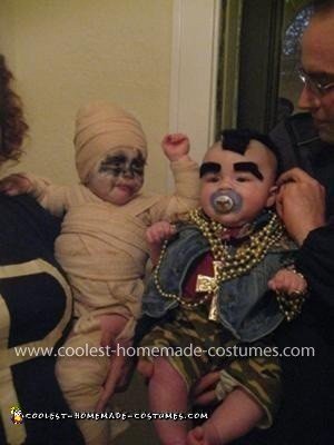 Homemade Mr. T Baby Costume