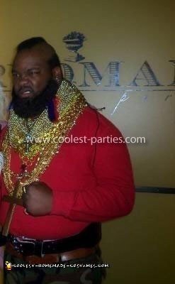 Homemade  Mr. T Costume