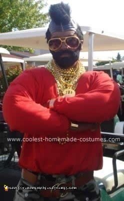 Homemade Mr. T Costume