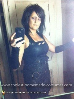 Homemade Mrs. Scissorhands Costume