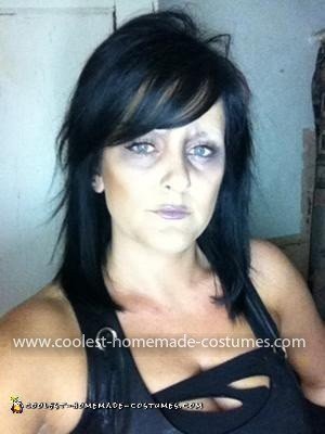 Homemade Mrs. Scissorhands Costume