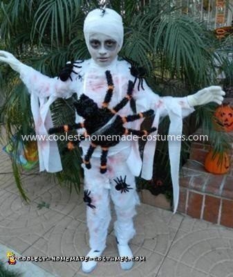 Coolest Mummy Spider Webbed Costume 27