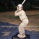 Homemade MVP Baseball Trophy Halloween Costume