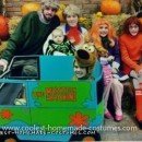 Homemade Mystery Machine Costume