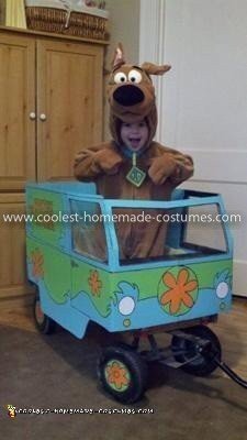 Homemade Mystery Machine Costume