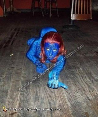 Homemade Mystique Costume