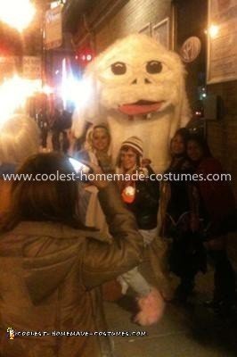 Coolest NeverEnding Story Couple Costume - (One of the many photo opps for Falkor on the streets of Chicago)