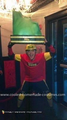 Coolest Nickelodeon Guts Contestant Costume 2