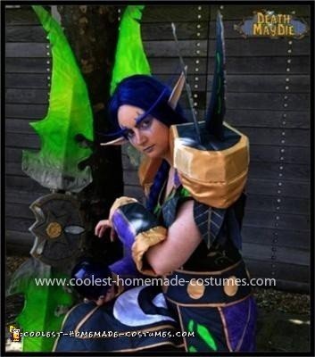 Homemade Night Elf from World of Warcraft Costume