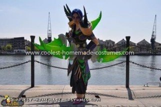 Homemade Night Elf from World of Warcraft Costume