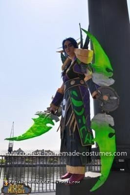 Homemade Night Elf from World of Warcraft Costume