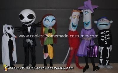 Coolest Nightmare Before Christmas Group Costumes 73