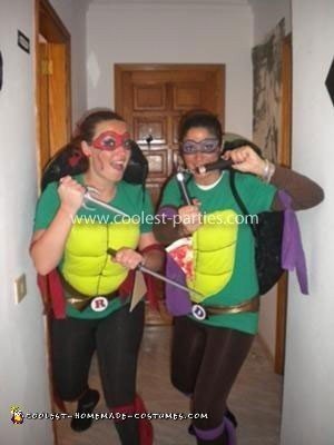 Homemade Ninja Turtles Costume