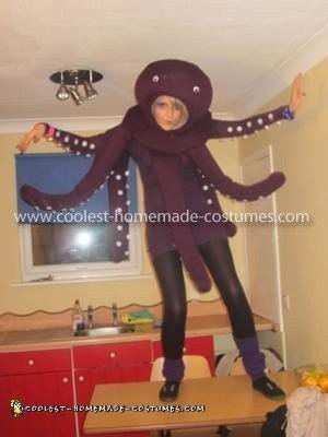 Homemade Octopus Costume 7