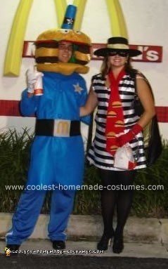 Officer Big Mac and Hamburglar Costume