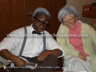 Homemade Old Couple Costume