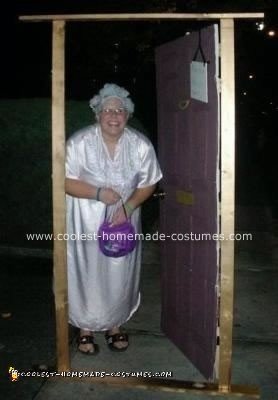 Old Lady Giving Out Candy Costume