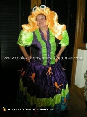 Coolest Olivia Octopus Pantomime Dame Costume