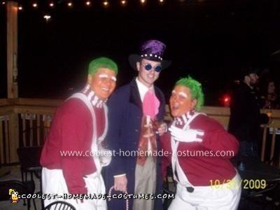 Homemade Ompa Loompa Costumes