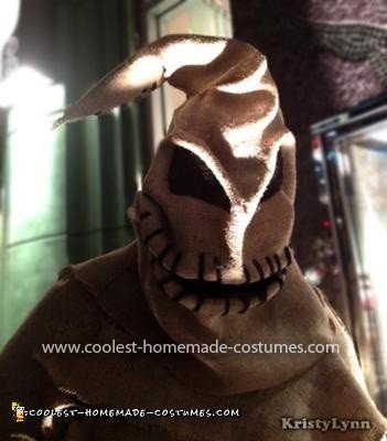 Homemade Oogie Boogie Costume