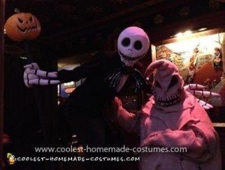 Homemade Oogie Boogie Costume