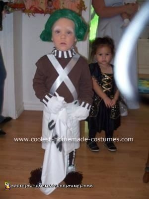 Coolest Oompa Loompa Costume for a Toddler
