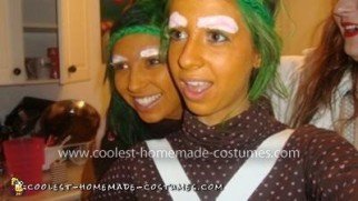 Homemade Oompa Loompa Costume