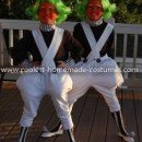 Homemade Oompa Loompa Costume