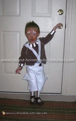 Homemade Oompa Loompa Family Costume