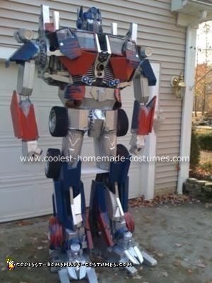 Optimus Prime Halloween Costume