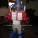 Homemade Optimus Prime Halloween Costume