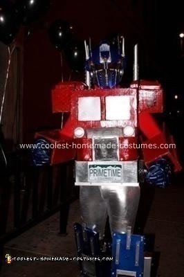 Optimus Prime Halloween Costume
