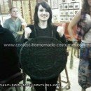 Homemade Oreo Cookie Costume
