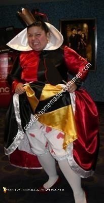 Homemade Original Disney Queen of Hearts Costume