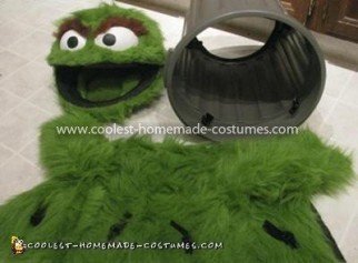 Coolest Oscar the Grouch Child Costume 8