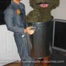 Homemade Oscar the Grouch Costume