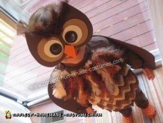 Homemade Owl Costume