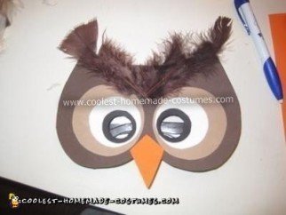 Homemade Owl Costume