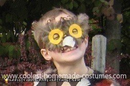 Homemade Owl Costume