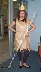 Homemade Paper Bag Princess Costume