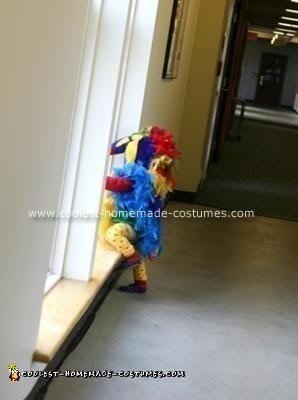 Homemade Parrot Bird Costume Design