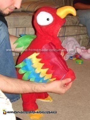 Homemade Parrot Costume