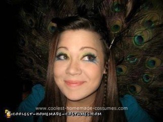 Peacock DIY Halloween Costume Idea