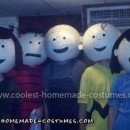 Homemade Peanuts Gang Group Costume